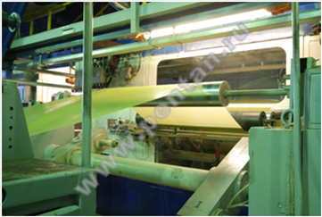 Производство стеклотекстолита - Выход препрега